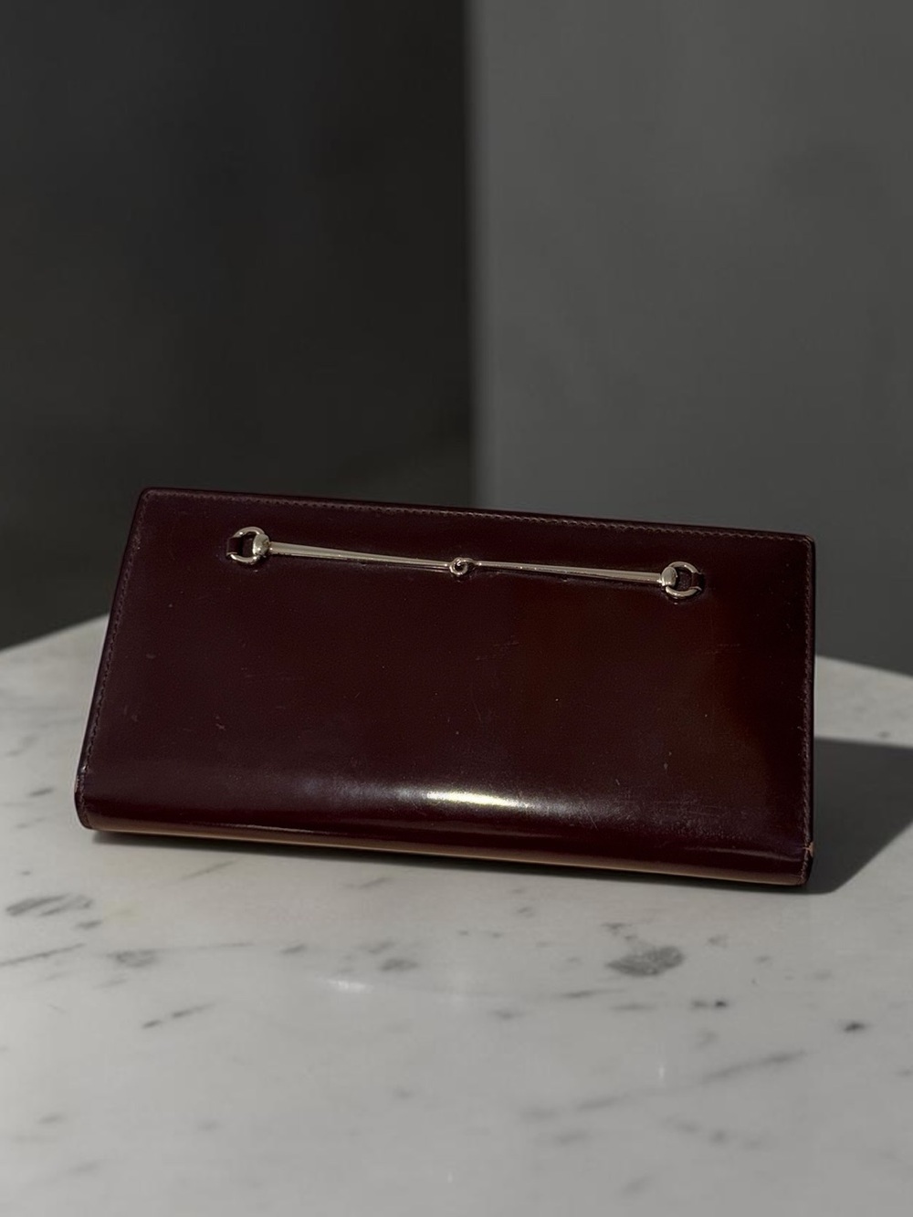 Vintage Gucci Slim Horsebit Continental Wallet